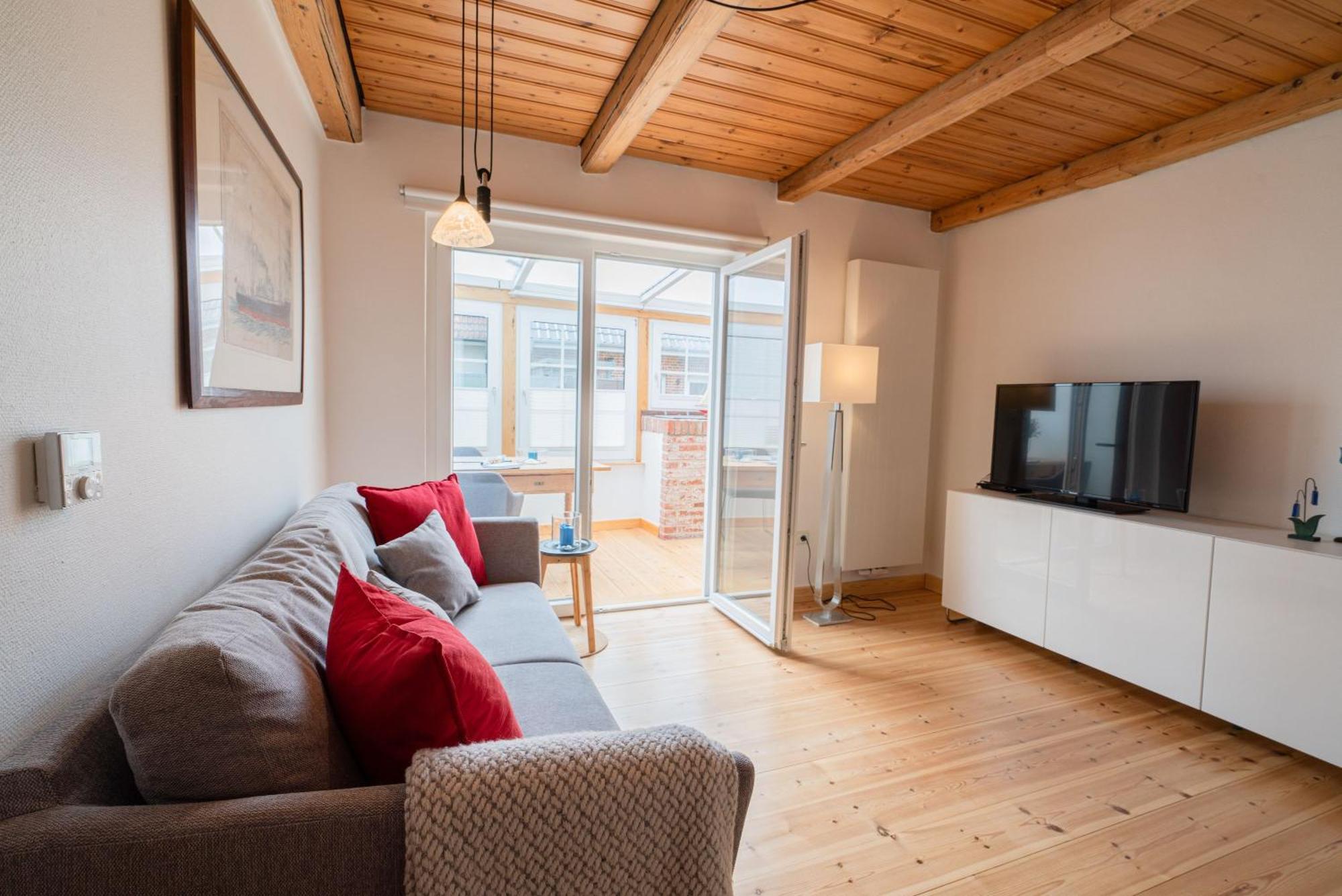 Backbord Apartment นอร์เดอร์ไน ภายนอก รูปภาพ
